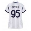 Inter Milan Alessandro Bastoni #95 Bortedrakt Kvinner 2026-27 Kortermet